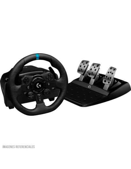 TIMON C/PEDAL LOGITECH G923 RACING WHEEL PARA PC/XBOX USB (941-000157) TRUEFORCE BLACK
