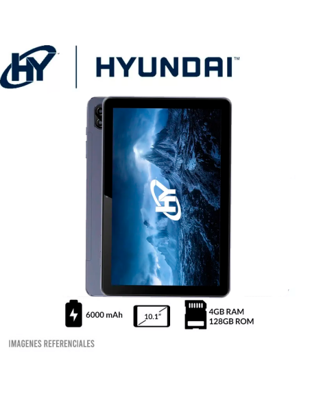 TABLET HYUNDAI HYTAB PLUS 10LB4 4GB RAM 128GB ROM 10.1 HD IPS ANDROID 13 (HT10LB4MSGNA01)