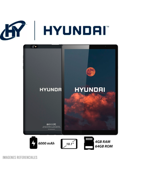 TABLET HYUNDAI HYTAB 4GB RAM 64GB ROM 10.1" HD ANDROID 13 ( HT10LC1MSGLTM01 )