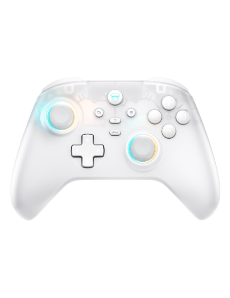 GAMEPAD MACHENIKE G3 V2 WHITE ( G3 V2 ) BASE RECARGABLE | WIRED - WIRELESS - BLUETOOTH | LED-RGB