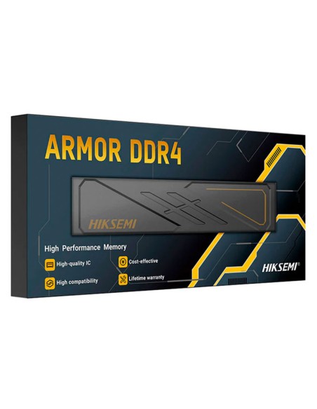 MEMORIA RAM HIKSEMI 8GB/3200MHZ ARMOR ( HSC408U32D2 8G ) NEGRO