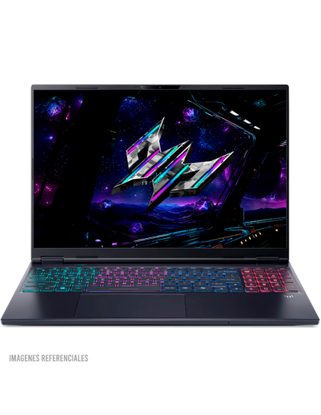 LAPTOP GAMER ACER PHN16S-71-98RF ULTRA 9-275HX 32GB 1TB SSD GEFORCE RTX 5070 TI 12GB 16 WQXGA 240HZ WINDOWS 11