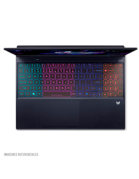 LAPTOP GAMER ACER PHN16S-71-98RF ULTRA 9-275HX 32GB 1TB SSD GEFORCE RTX 5070 TI 12GB 16 WQXGA 240HZ WINDOWS 11