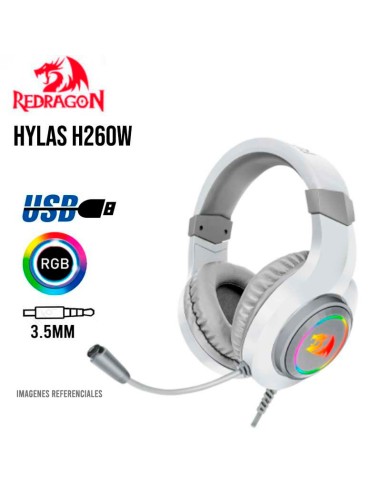 AUDIFONO GAMER REDRAGON HYLAS