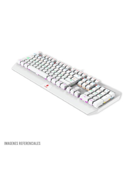 KIT GAMER ANTRYX GC-5100 TECLADO + MOUSE (AGC-5100WRE-SP) WHITE | SWITCH RED | LED-RAINBOW