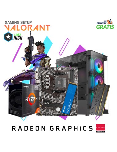 PC GAMER VALORANT RYZEN 5 5600GT 16GB 500GB SSD