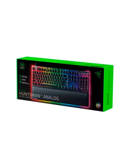 TECLADO GAMER RAZER HUNTSMAN V2 ANALOG (RZ03-03610700-R311) ANALOG SWTCH TECHNOLOGY| CHROMA BLACK| LED RGB