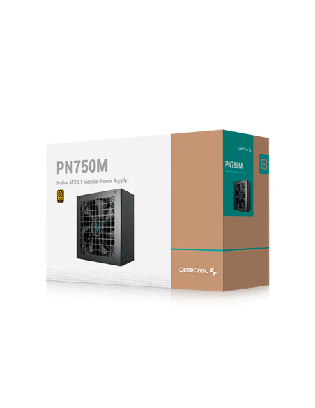 FUENTE DE PODER DEEPCOOL 750W PN750M (R-PN750M-FC0B-JGUS) 80 PLUS GOLD