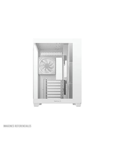 CASE GAMER DEEPCOOL CG530 4F WH ( R-CG530-WHADA4-G-1 )  S/FUENTE | VIDRIO TEMPLADO | LED-ARGB