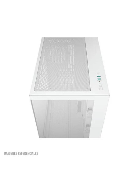 CASE GAMER DEEPCOOL CG530 4F WH ( R-CG530-WHADA4-G-1 )  S/FUENTE | VIDRIO TEMPLADO | LED-ARGB
