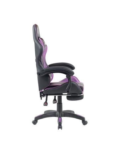 SILLA GAMER HALION (AG-101) NEGRO/MORADO