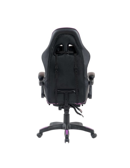 SILLA GAMER HALION (AG-101) NEGRO/MORADO