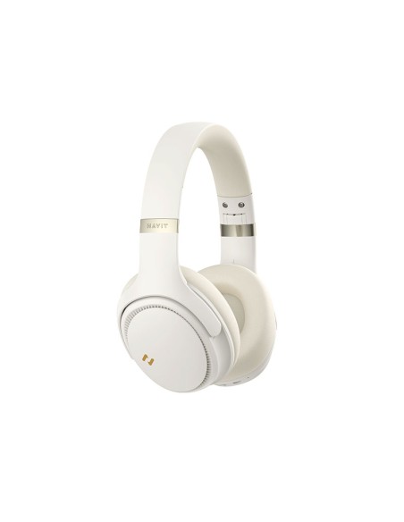 AUDIFONO HAVIT (H630BT PRO) BEIGE|BLUETOOTH|CANCELACION DE RUIDO