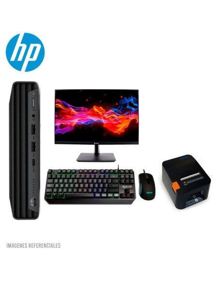 COMBO EMPRENDEDOR HP 400 G6 MINI I5-10500T 24 WUXGA + TICKETERA POS-87