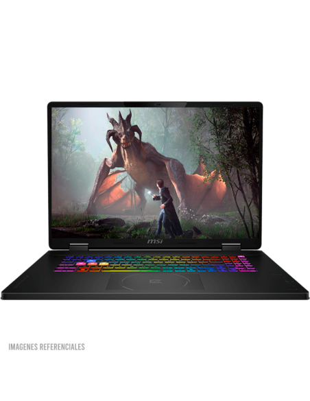 LAPTOP GAMER MSI 18 HX A2XWGKG-012US ULTRA 9-275HX 32GB 1TB SSD GEFORCE RTX 5070 8GB 18 QHD+ 240HZ WINDOWS 11