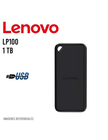 SSD EXTERNO LENOVO 1TB LP100 SSD PORTATIL USB TIPO-C 3.2 GEN1