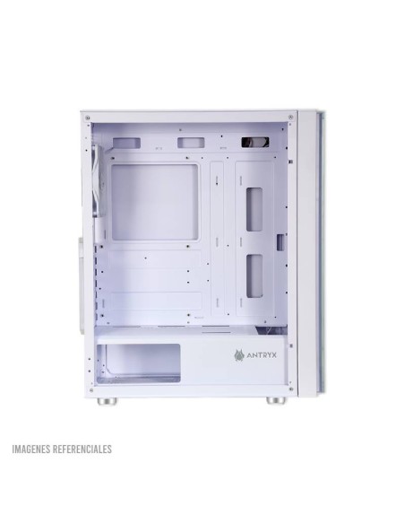 CASE ANTRYX RX 260 WHITE ( AC-RX260WFR ) S/FUENTE | VIDRIO TEMPLADO | 4 FIXED-RGB