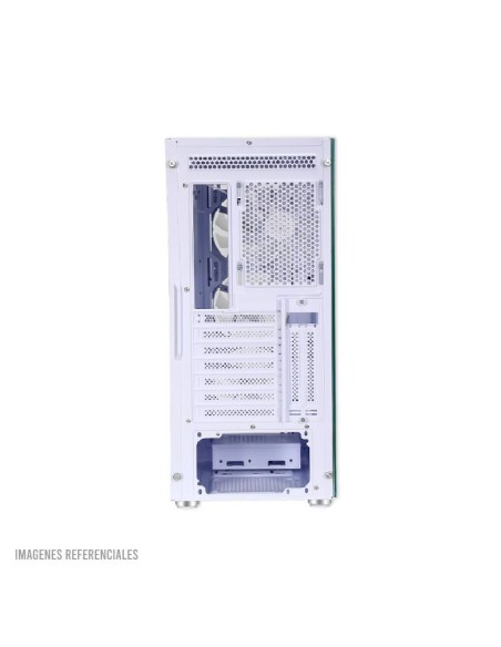 CASE ANTRYX RX 260 WHITE ( AC-RX260WFR ) S/FUENTE | VIDRIO TEMPLADO | 4 FIXED-RGB