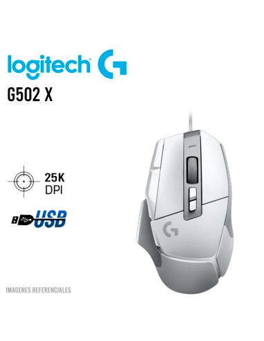 MOUSE GAMER LOGITECH G502 X (910-006144) SENSOR...