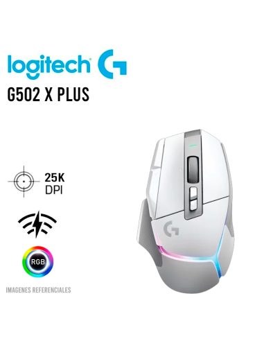 MOUSE LOGITECH G502 X PLUS ( 910-006170 ) WHITE...