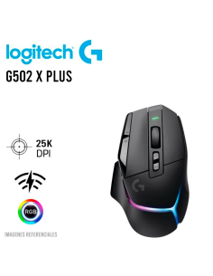 MOUSE GAMER LOGITECH G502 X PLUS LIGHTSPEED (910-006161)...