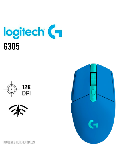 MOUSE LOGITECH G305 LIGTHSPEED ( 910-006012 ) WIRELESS | BLUE