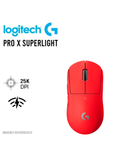 MOUSE GAMER LOGITECH G PRO X SUPERLIGHT RED LIGHTSPEED (...