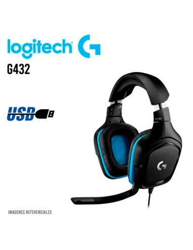 AUDIFONO LOGITECH G432