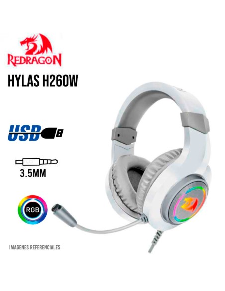 AUDIFONO GAMER REDRAGON HYLAS