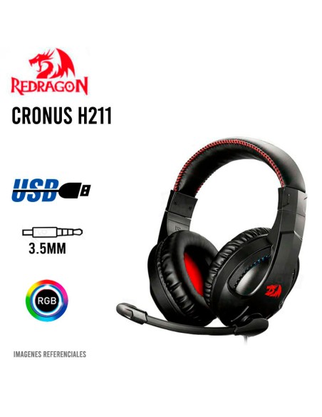 AUDIFONO GAMER REDRAGON CRONUS