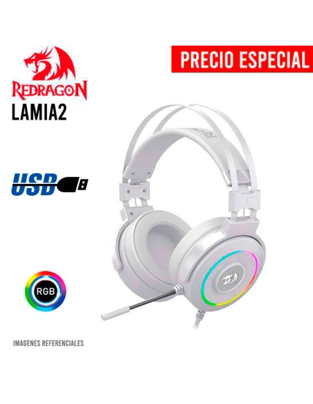 AUDIFONO GAMER REDRAGON LAMIA2