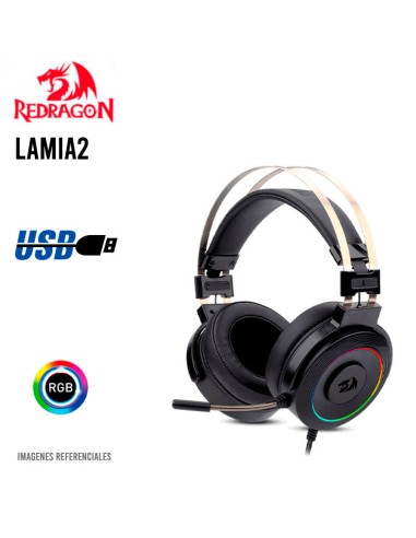 AUDIFONO GAMER REDRAGON LAMIA2