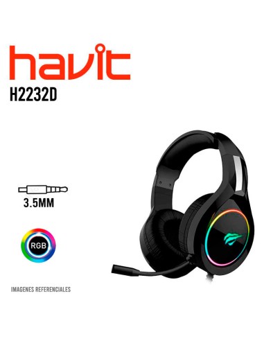 AUDIFONO GAMER HAVIT H2232D