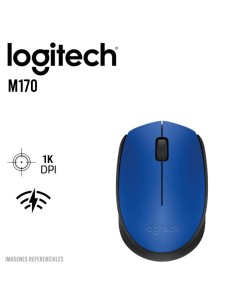 MOUSE LOGITECH M170 910-004800 WIRELESS  BLUE