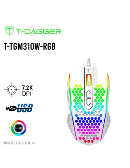 MOUSE T-DAGGER IMPERIAL WHITE