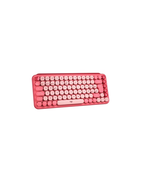 TECLADO LOGITECH POP KEYS MULTI-DEVICE CORAL ROSE (920-010715)WIRELESS|BT