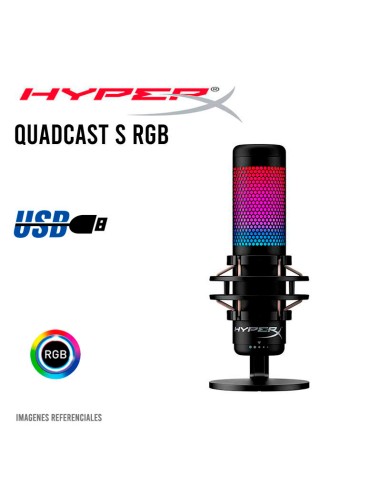 MICRÓFONO HYPERX QUADCAST S