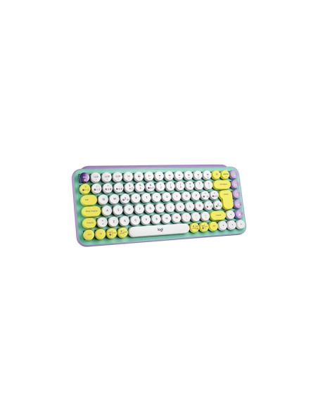 TECLADO LOGITECH POP KEYS MULTI-DEVICE WIRELESS/BT FRESH VIBE 920-010714