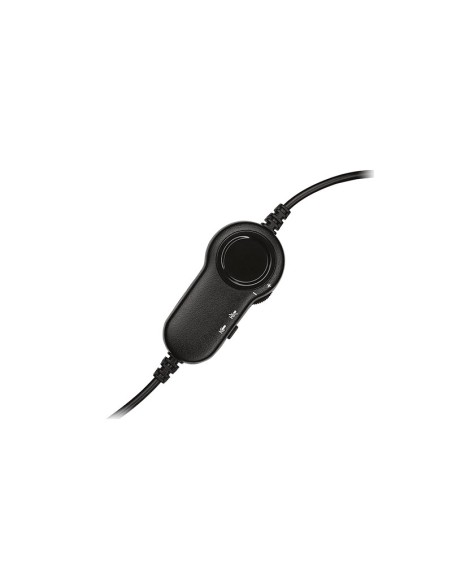 AUDÍFONO CON MICRÓFONO LOGITECH H151 | STEREO (981-000587) NEGRO