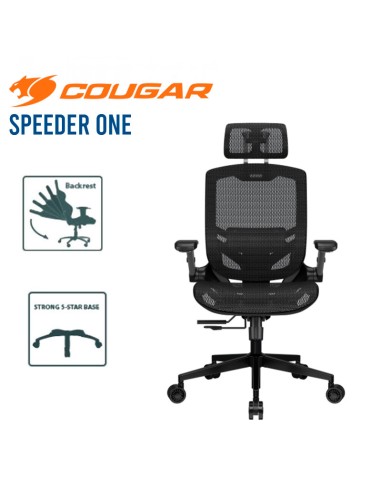 SILLA GAMER COUGAR SPEEDER ONE (3MSPDGRB.0001)