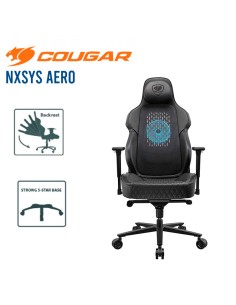SILLA GAMER COUGAR NXSYS AERO BLACK (3MARPBLB.0001)