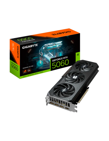 TARJETA DE VIDEO GIGABYTE RTX5060 8GB GAMING OC...