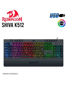 TECLADO GAMER REDRAGON SHIVA