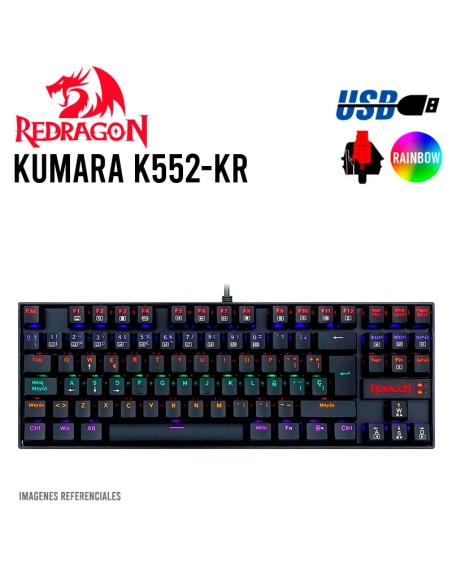 TECLADO GAMER REDRAGON KUMARA