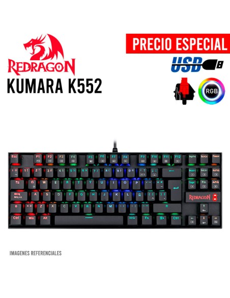 TECLADO GAMER REDRAGON KUMARA