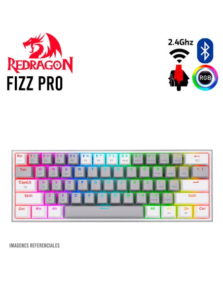 TECLADO GAMER REDRAGON FIZZ