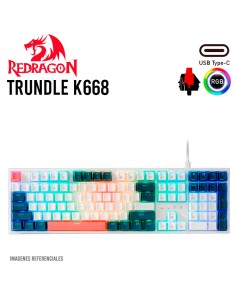 TECLADO GAMER REDRAGON TRUNDLE