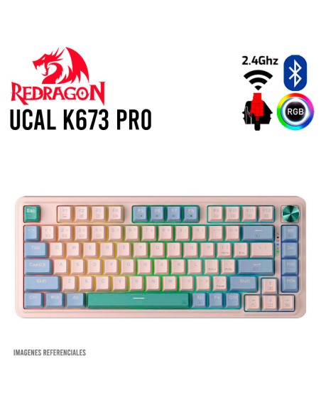 TECLADO GAMER REDRAGON UCAL