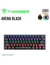 TECLADO T-DAGGER ARENA BLACK