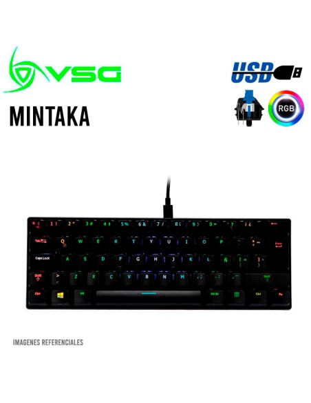 TECLADO VSG MINTAKA BLACK